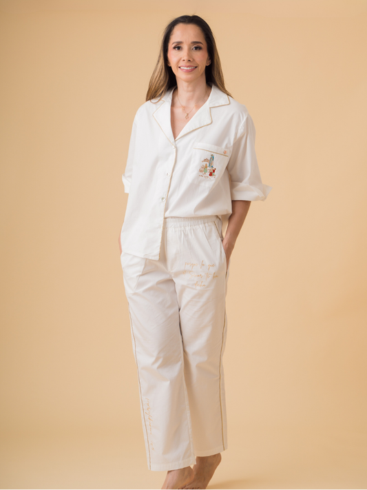 Pijama Pantalón y Camisa Bies Ref. Fátima