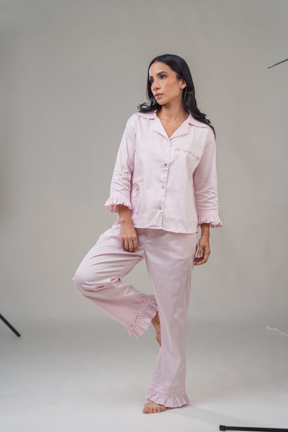 Pijama Pantalón - Camisa Boleros
