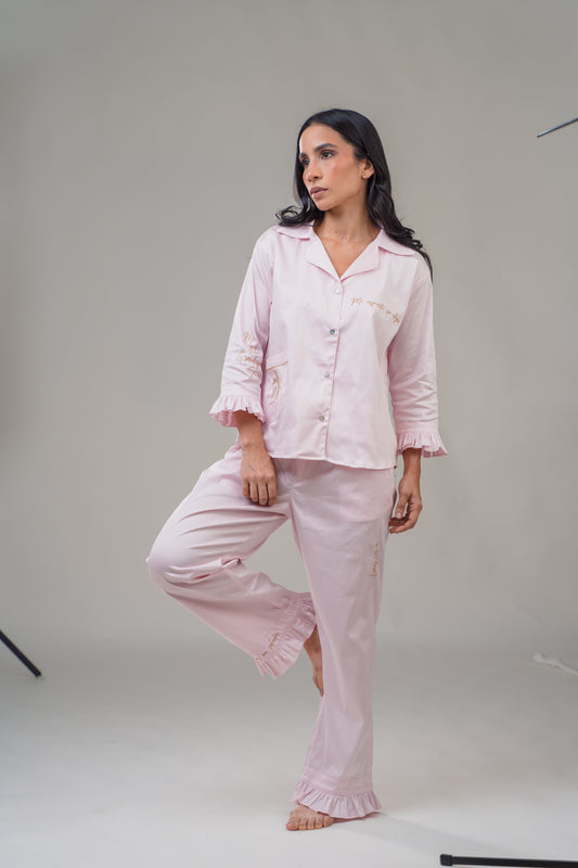 Pijama Pantalón - Camisa Boleros