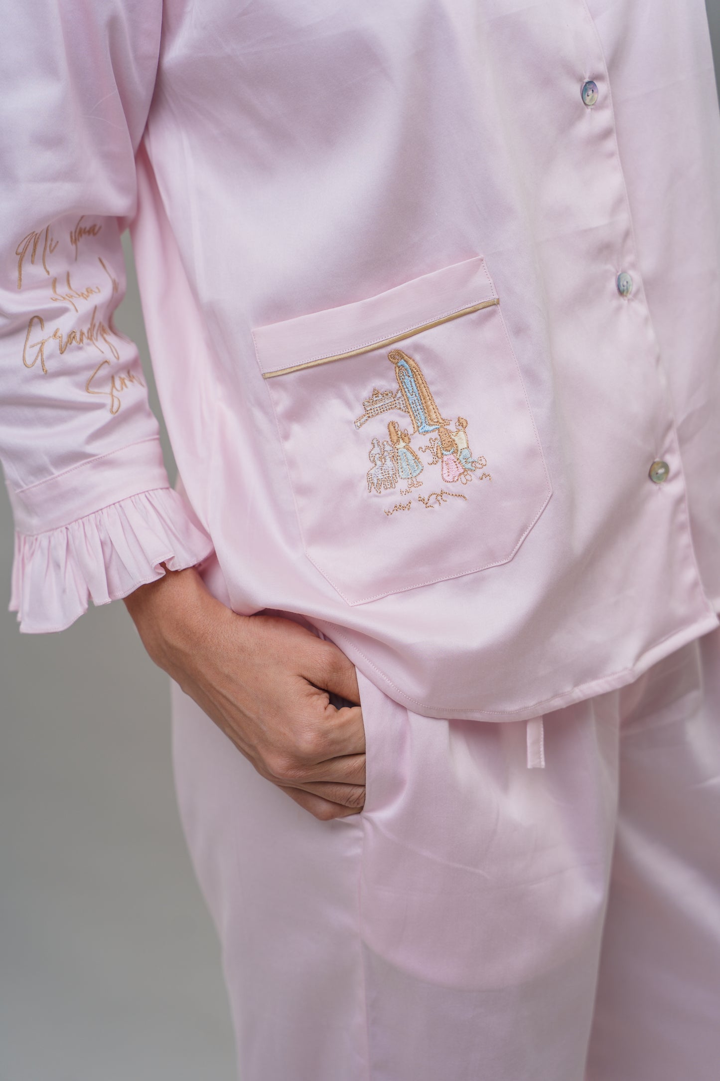 Pijama Pantalón - Camisa Boleros