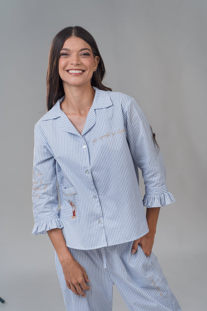 Pijama Pantalón - Camisa Boleros