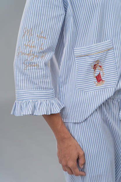 Pijama Pantalón - Camisa Boleros
