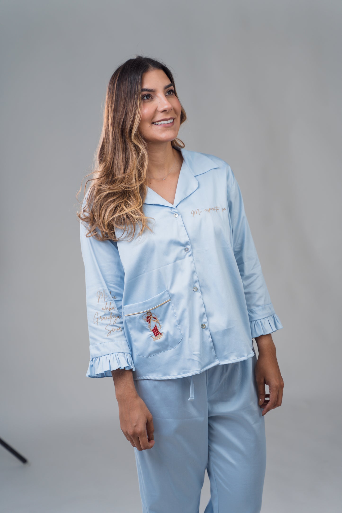 Pijama Pantalón - Camisa Boleros