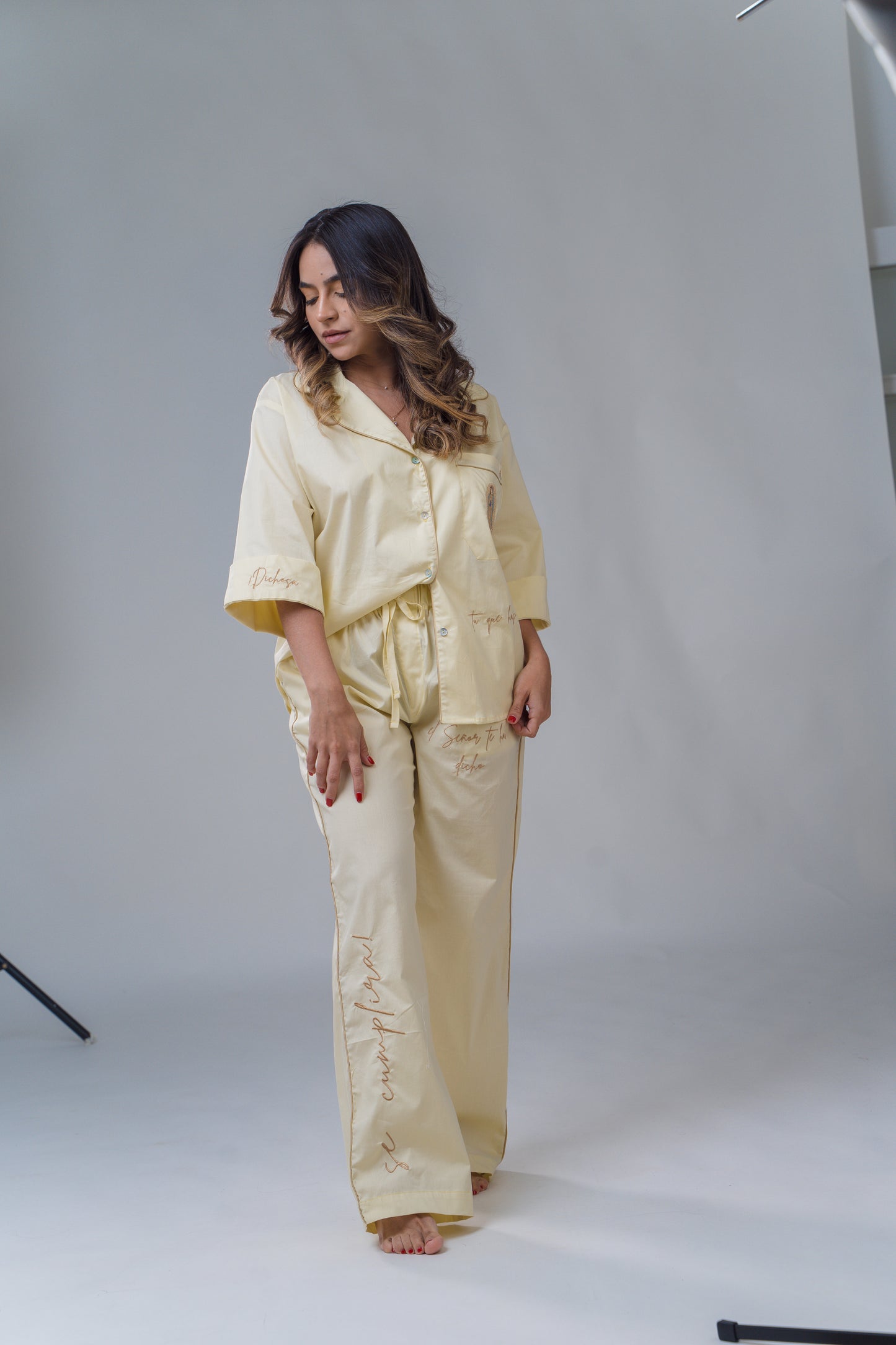 Pijama Pantalón - Camisa Bies