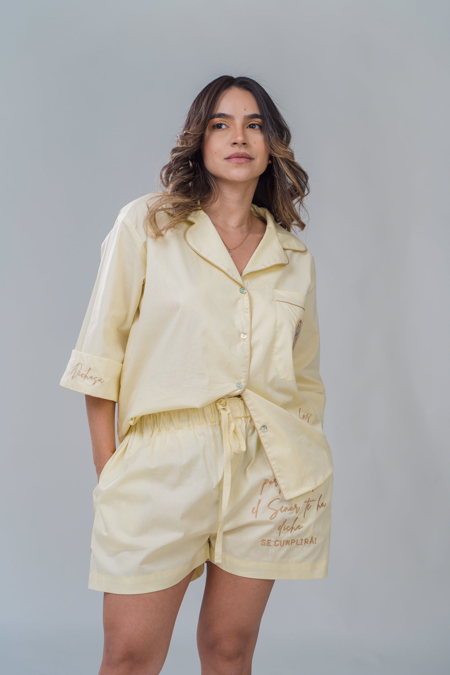 Pijama Short - Camisa Bies