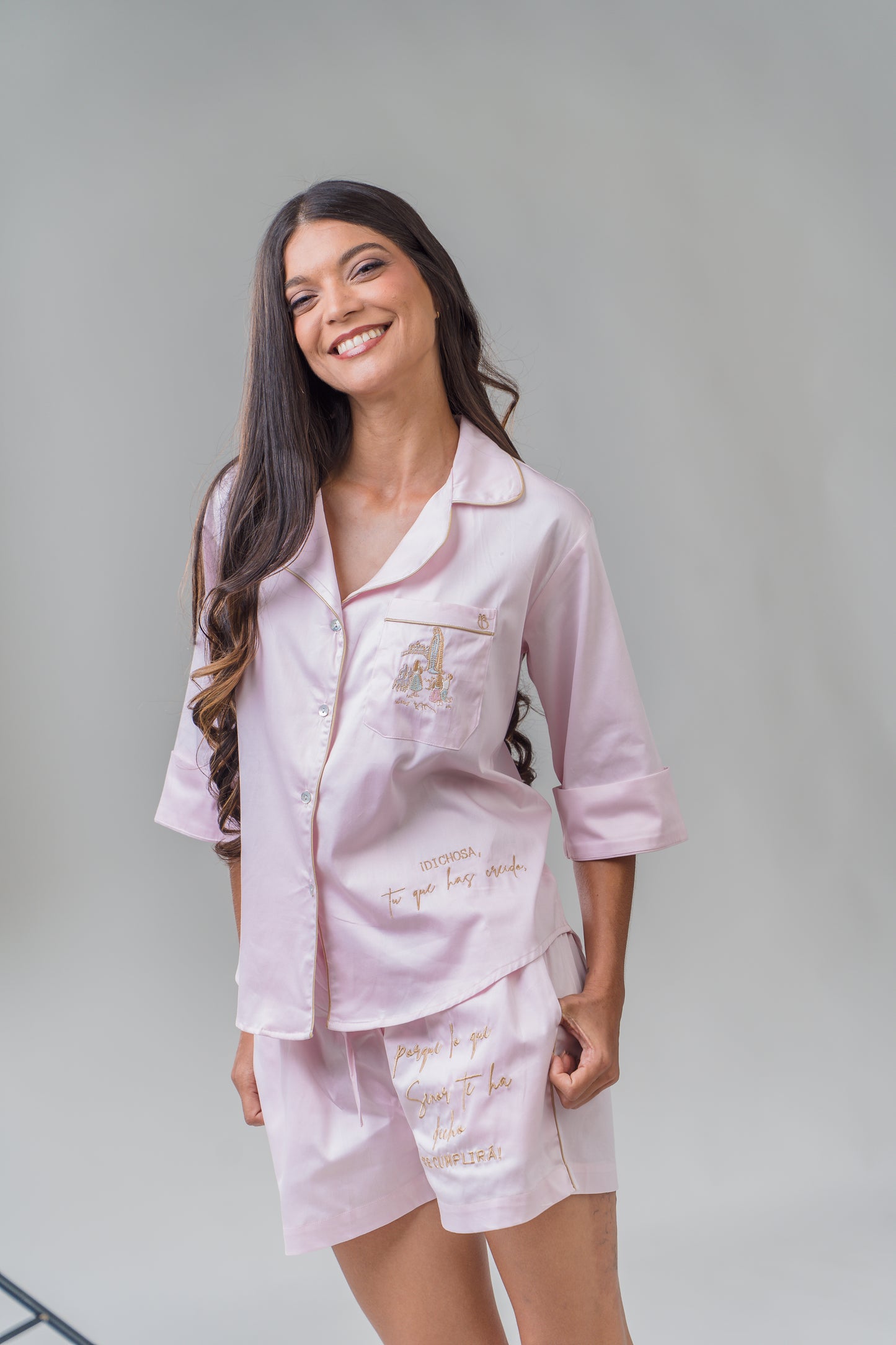 Pijama Short - Camisa Bies